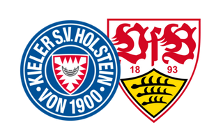 Pokalspiel Holstein Stuttgart